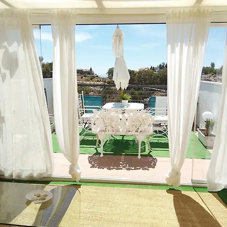 Great Penthouse & Terrace Overlooking The Sea - Free Parking * Málaga